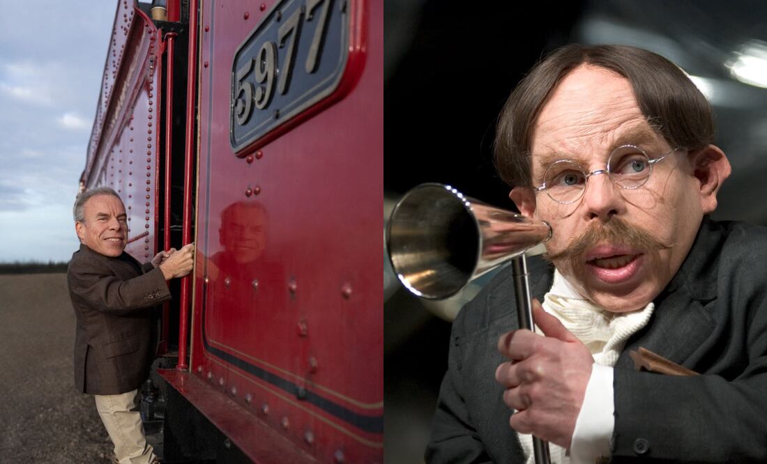 El actor británico, Warwick Davis vuelve al mundo mágico de Harry Potter interpretando en la serie de HBO Max nuevamente al icónico Profesor Filius Flitwick. Foto: X @QuidVacuo / @WW_Direct