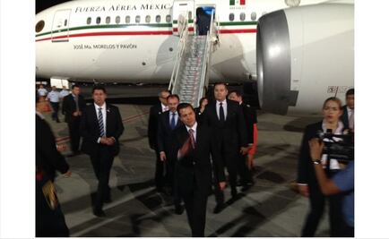 Arriba Peña Nieto a Costa Rica