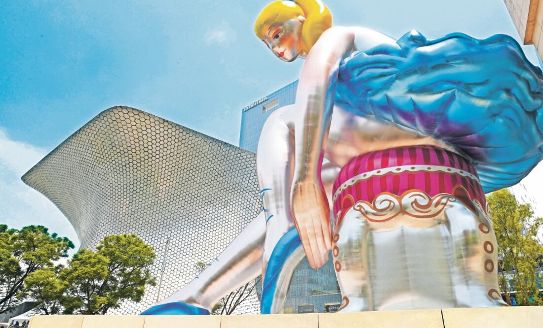 Apariencia desnuda ha sido visitada por más de 200 mil personas. Es la primera exposición de Jeff Koons en México. Fotos/ARCHIVO EL UNIVERSAL