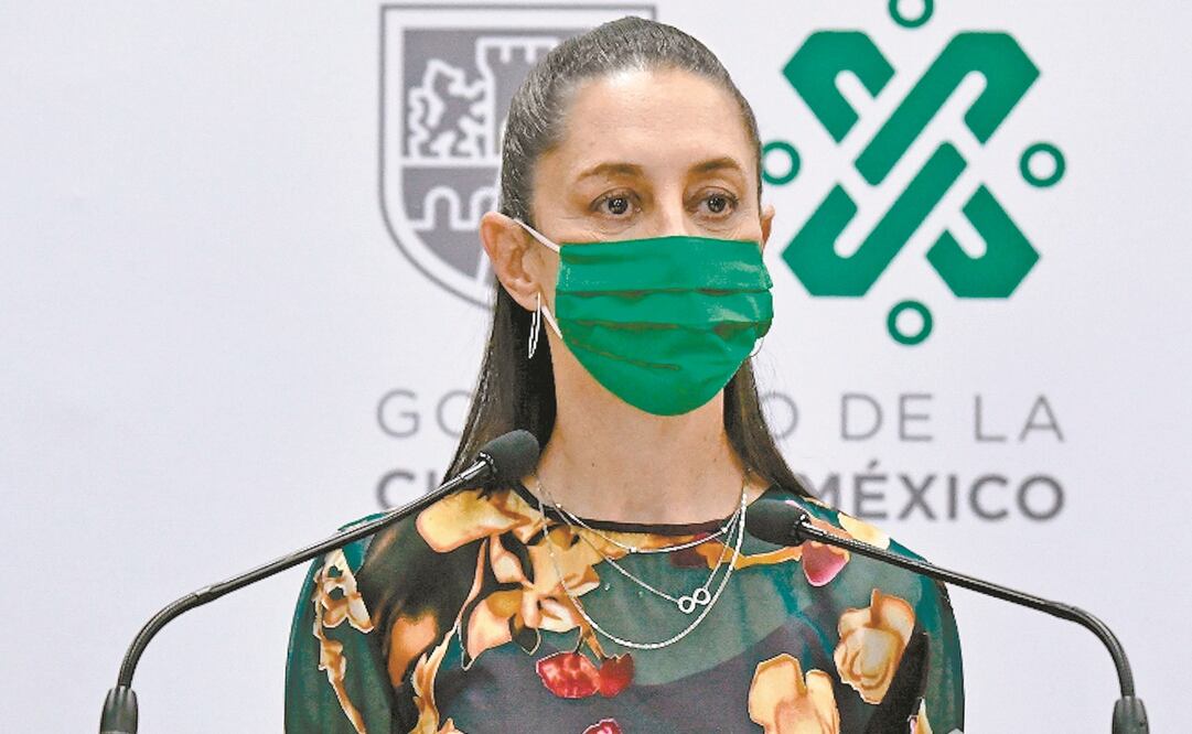 La jefa del Gobierno capitalino, Claudia Sheinbaum, dice que el tema de la vacuna se ha trabajado con responsabilidad. Foto: EFE