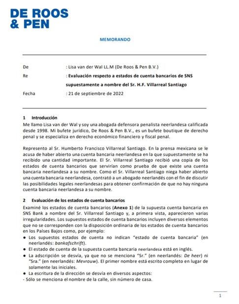 Américo desmiente que su hijo tenga cuentas bancarias en Holanda