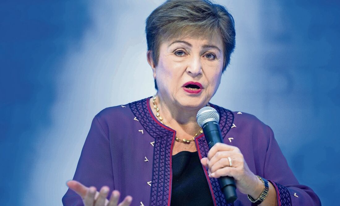 Kristalina Georgieva, directora gerente del Fondo Monetario Internacional (FMI). Foto: Brendan Smialowski / AFP