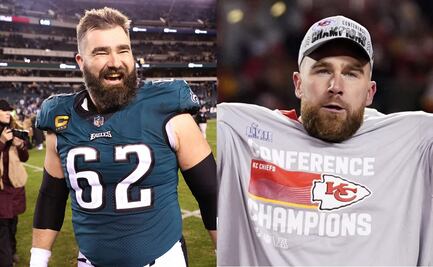 Travis y Jason Kelce hacen historia; serán los primeros hermanos en enfrentarse como jugadores en un Super Bowl