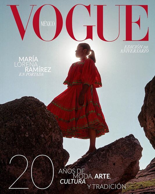 María Lorena Ramírez protagoniza nueva portada para Vogue. Foto: Instagram