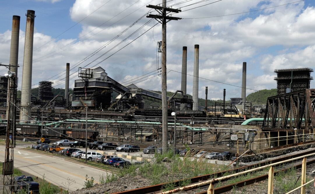 Planta U.S. Steel Clairton en Pennsylvania. Foto: AP