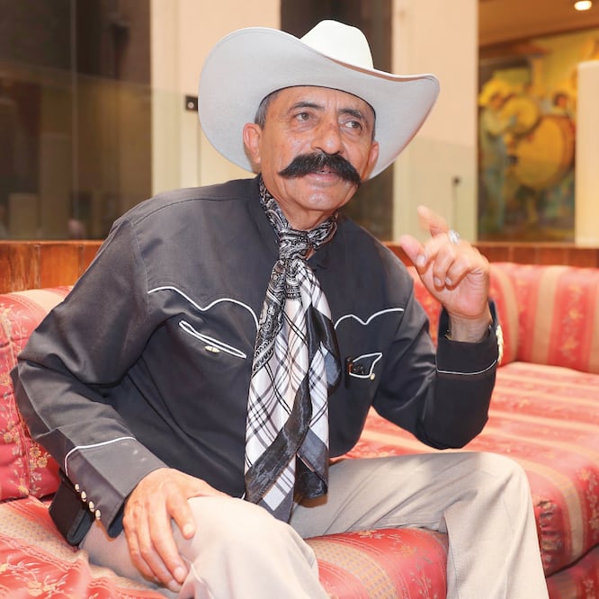 En la foto: Jorge Zapata González, Nieto de Emiliano Zapata. LUCÍA GODÍNEZ. EL UNIVERSAL