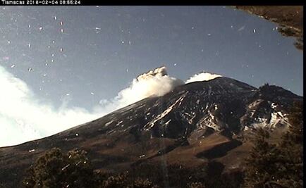 "Popo" emite 48 exhalaciones de baja intensidad