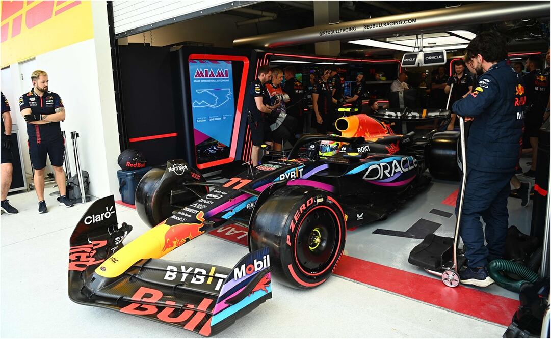 Checo Pérez en el GP de Miami