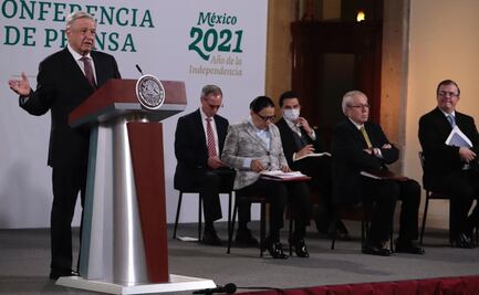 AMLO califica como “incipiente” tercera ola Covid en México; llama a vacunarse