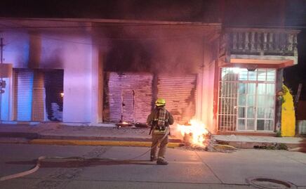 Incendian dos tiendas en Juchitán, Oaxaca; aparentemente fueron provocados