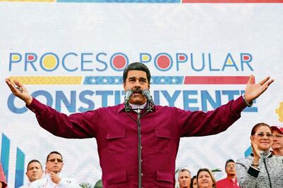 México se convirtió en Estado fallido: Nicolás Maduro