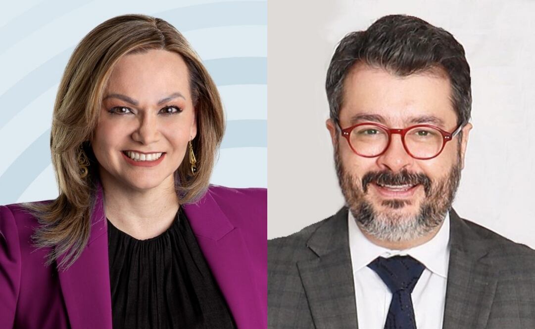 Claudia Valle Aguilasocho y Gilberto de Guzmán Bátiz García, magistrados electos para la Sala Superior del Tribunal Electoral del Poder Judicial de la Federación. Foto: Especial