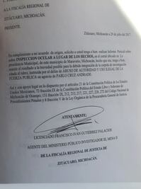 Regidores denuncian penalmente a alcalde de Maravatío