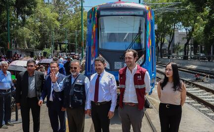 "Francisco", "Luis" y "Andrés": las nuevas unidades de última generación del Tren Ligero