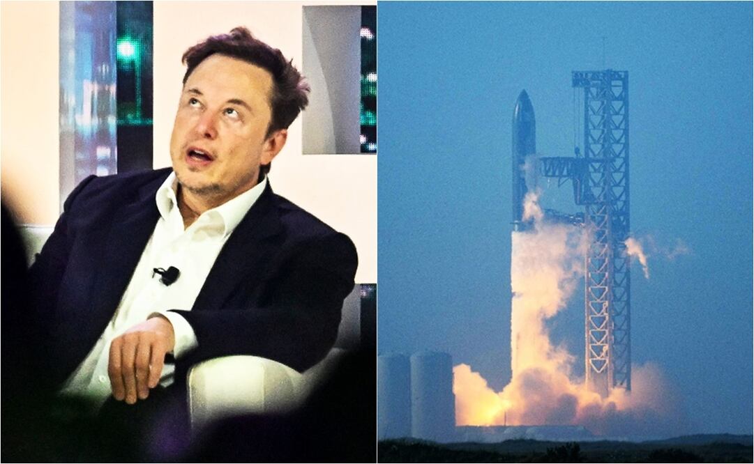 Pese a que el Starship explotó, Elon Musk y sus socios brindaron con con champan y un grito de celebración.
Foto: AFP