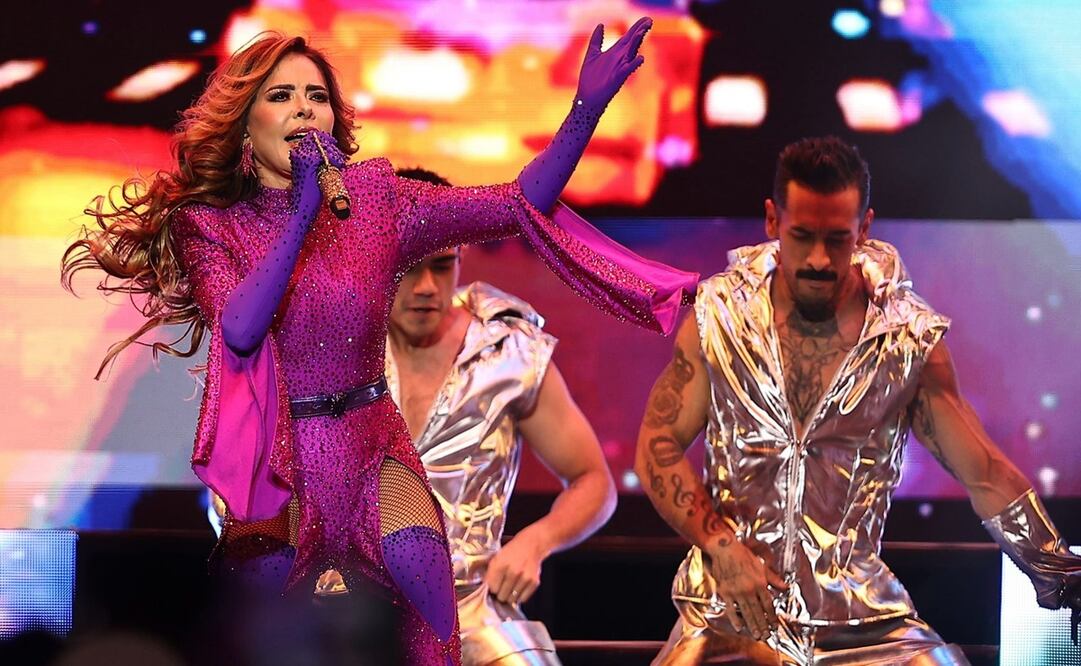 La cantante ofreció un show especial en la arena CDMX. Foto: Berenice Fregoso/ EL UNIVERSAL.