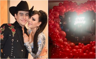 Aún con el "corazón estropeado", Maribel Guardia organizó una fiesta a Julián, por lo que hubieran sido sus 31 años