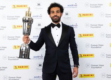 Mohamed Salah, elegido como el mejor futbolista de la Premier League
