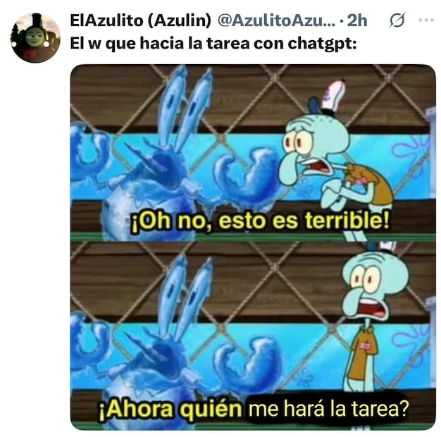 Usuarios reaccionan a caída global de ChatGPT. Foto: Redes sociales