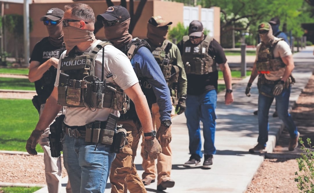 Las redadas contra migrantes han aumentado en diversos estados. Foto: AP