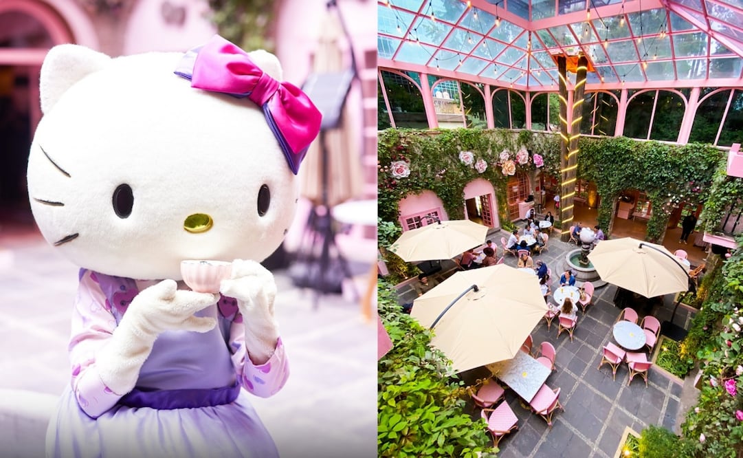 Hello Kitty Café Chateau llegó a CDMX en septiembre de 2022. Foto: Facebook Hello Kitty Café México