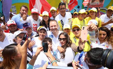 Recorre Taboada “las chozas”, zona 100% morenista en Iztacalco; “no todos simpatizan con ellos”, dice