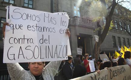 Suman 42 amparos contra gasolinazo en CDMX