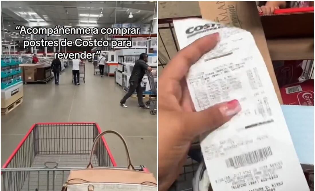 Mujer "burla" restricción de pasteles de Costco con este truco. Foto: Capturas de TikTok @fernanda.s99