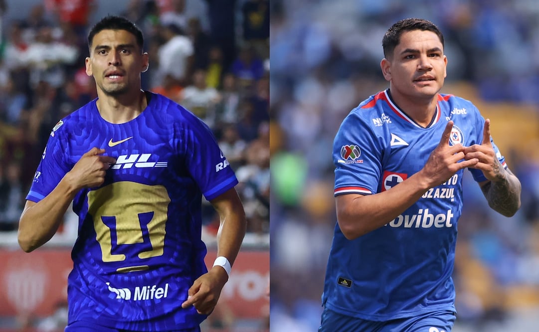 Pumas y Cruz Azul, durante la fase regular del torneo Clausura 2026 - Foto: Imago7