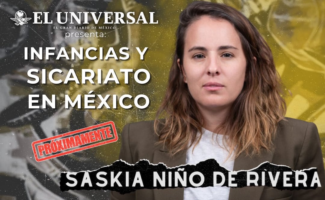 Saskia Niño de Rivera charlará sobre niños y sicariato en México frente a suscriptores de EL UNIVERSAL.  |  Diseño: Angélica Vázquez con foto de David F. Uriegas.