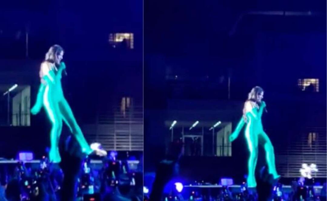 Viral: Dua Lipa patea un Dr. Simi durante su concierto en CDMX