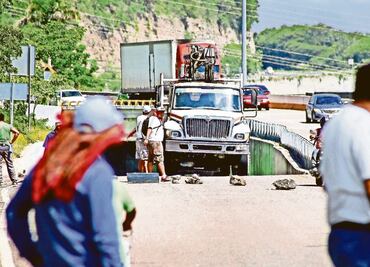 Bloqueos de CNTE pega a las empresas de Unidem