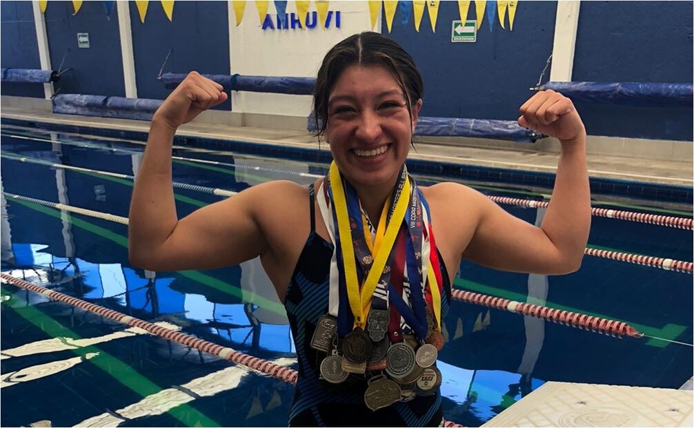 Sharon Román, nadadora mexicana