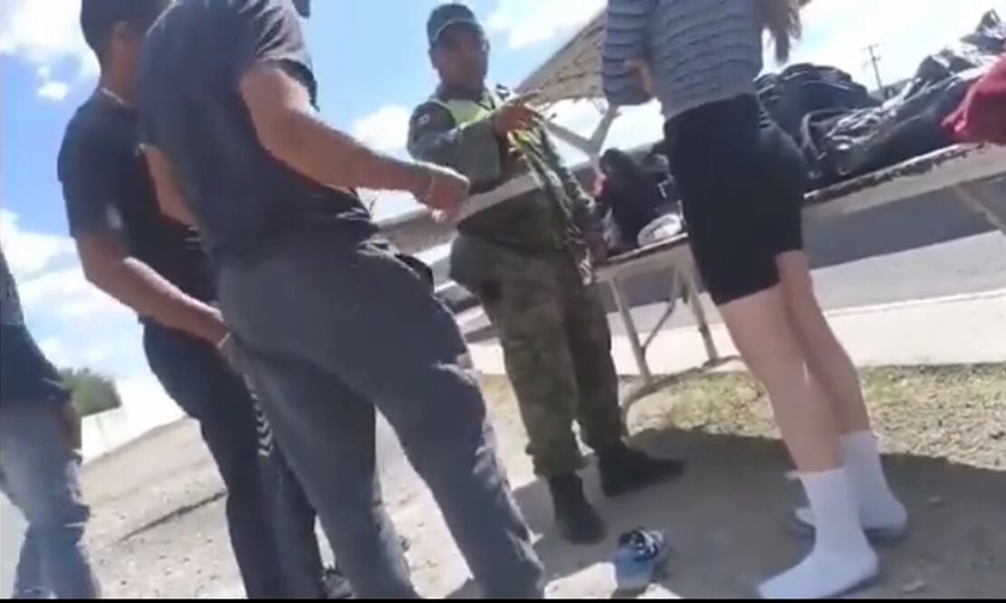 Captura del video viral. FOTO: Especial/ EL UNIVERSAL/