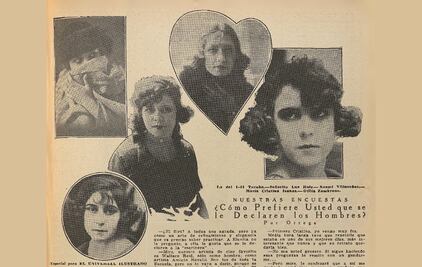 Las declaraciones de amor en los años 20