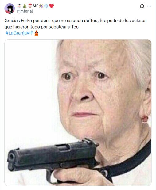 Memes de la séptima noche de traición en La Granja VIP. Foto: X