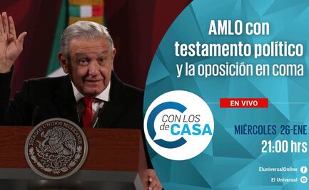 Luis Cárdenas debate en Con los de Casa sobre el testamento político de AMLO