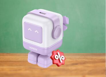 Amazon liquida el cargador más tierno: UGREEN Uno de 30 W con forma de robot