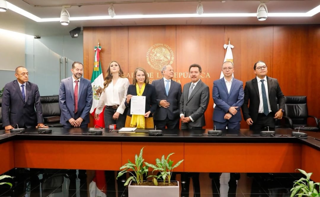 El Senado recibe la iniciativa conocida como Plan B de la reforma electoral (17/03/2026). Foto: Especial