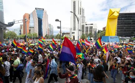 Gobierno de la CDMX reporta 30 mil asistentes en la marcha LGBTTTIQ+