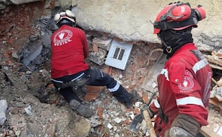 Terremotos en Venezuela: "Mali", símbolo de esperanza para encontrar vidas bajo los escombros; estos son los rescates del binomio 