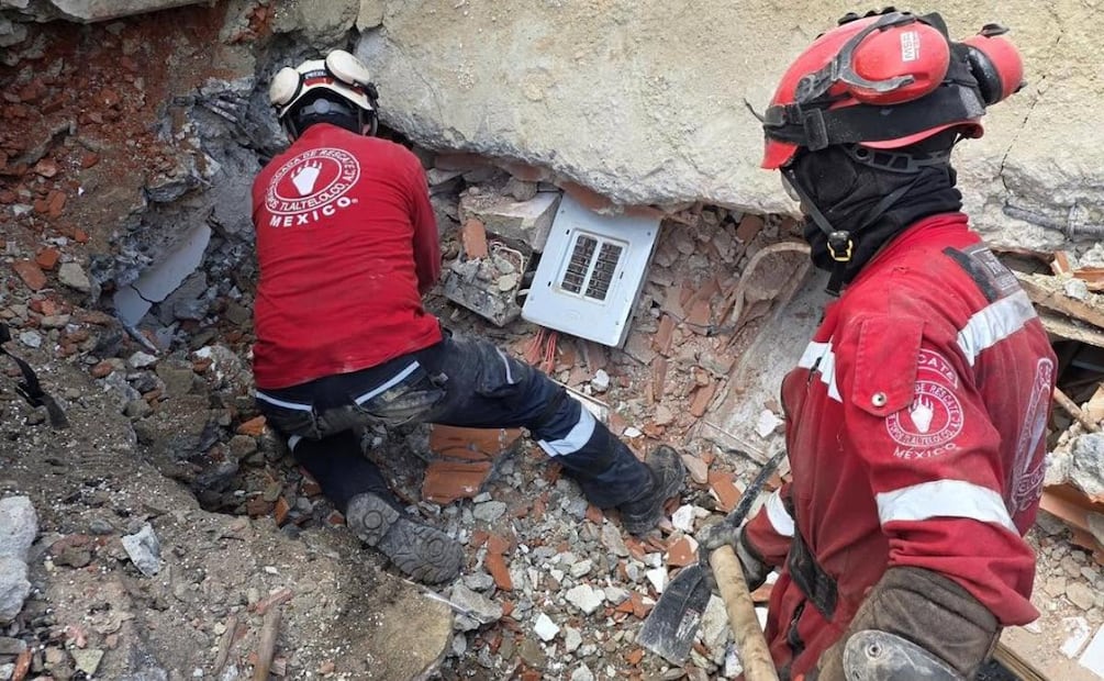labores de rescate en Venezuela. Foto: Especial