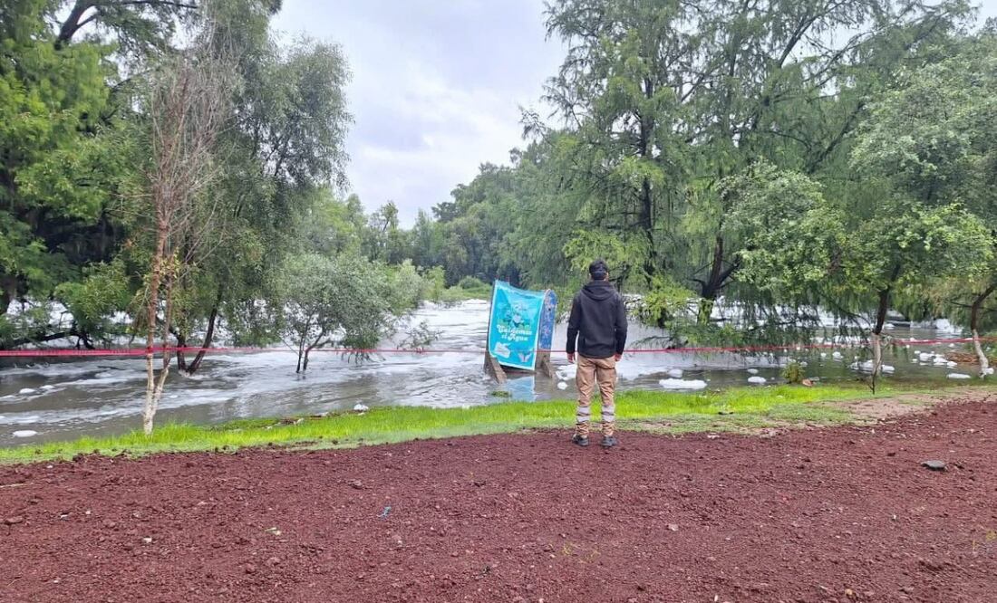 Suspenden clases presenciales en varias localidades de Hidalgo; alertan por crecida de ríos y riesgo de tormentas. Foto: Dinorath Mota López