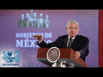 Asegura AMLO que hay una disminución de homicidios en CDMX