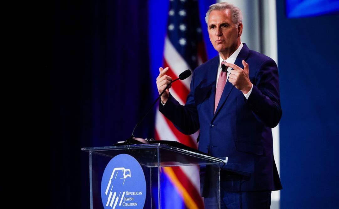 El líder de la minoría de la Cámara de Representantes, Kevin McCarthy. Foto: AFP