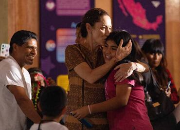 Vamos a seguir apoyando al Teletón, dice Claudia Sheinbaum; reconoce a padres y familiares de niños