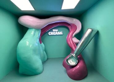 Visita esta cremosa y refrescante experiencia inmersiva de helado