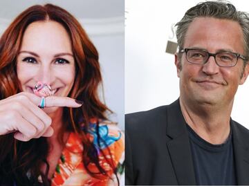 Los Guionistas de "Friends" ayudaron a Matthew Perry a conquistar a Julia Roberts