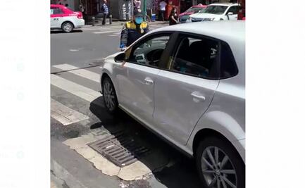 Detienen a hombre que arrolló a policía en calles de CDMX para evitar infracción