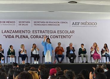 “Vida plena, corazón contento”; salud mental llegará a secundarias y preparatorias de CDMX